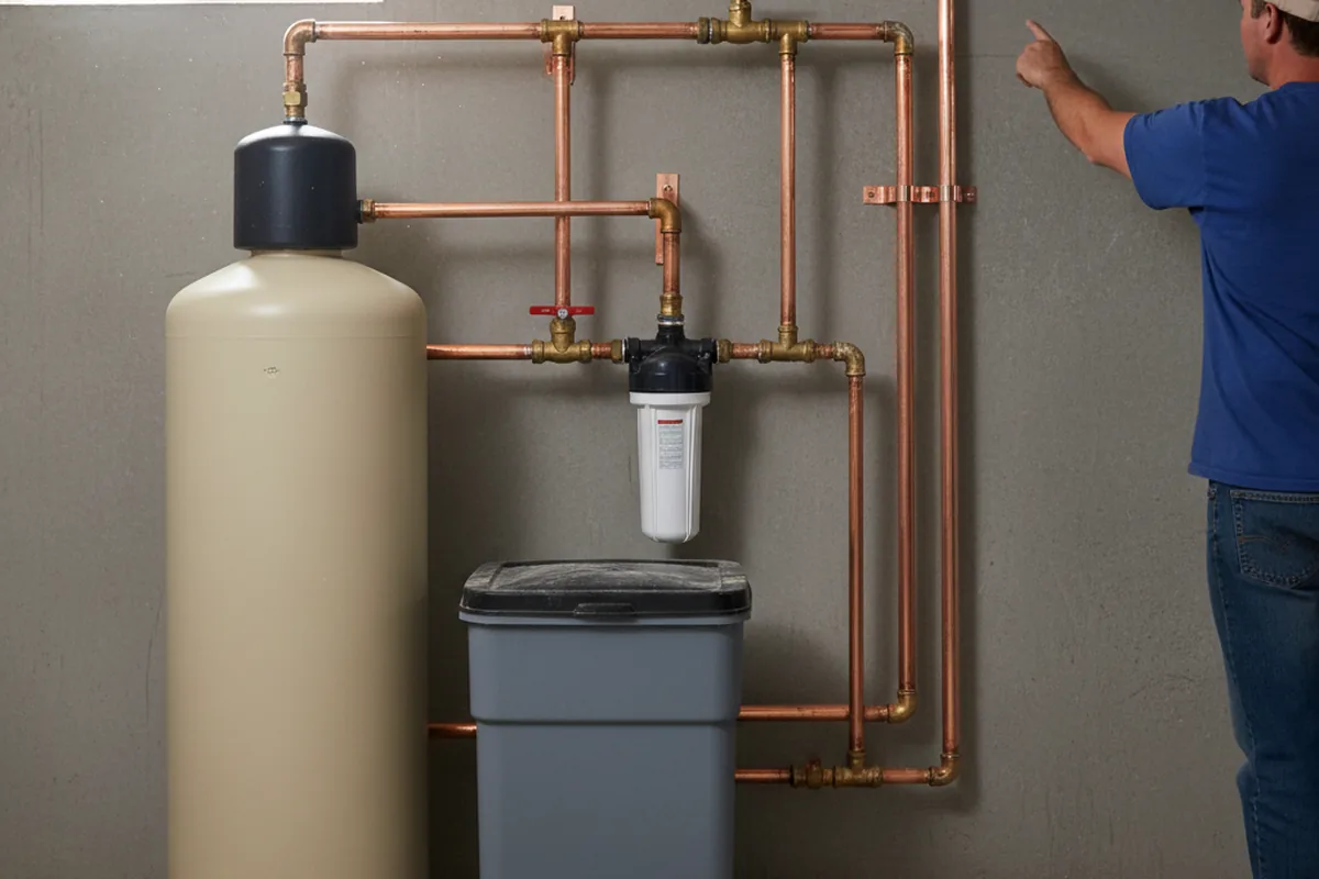 Whole-house water treatment system installed in Cossayuna